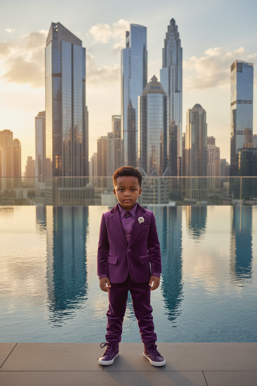 Children's Purple Clothes