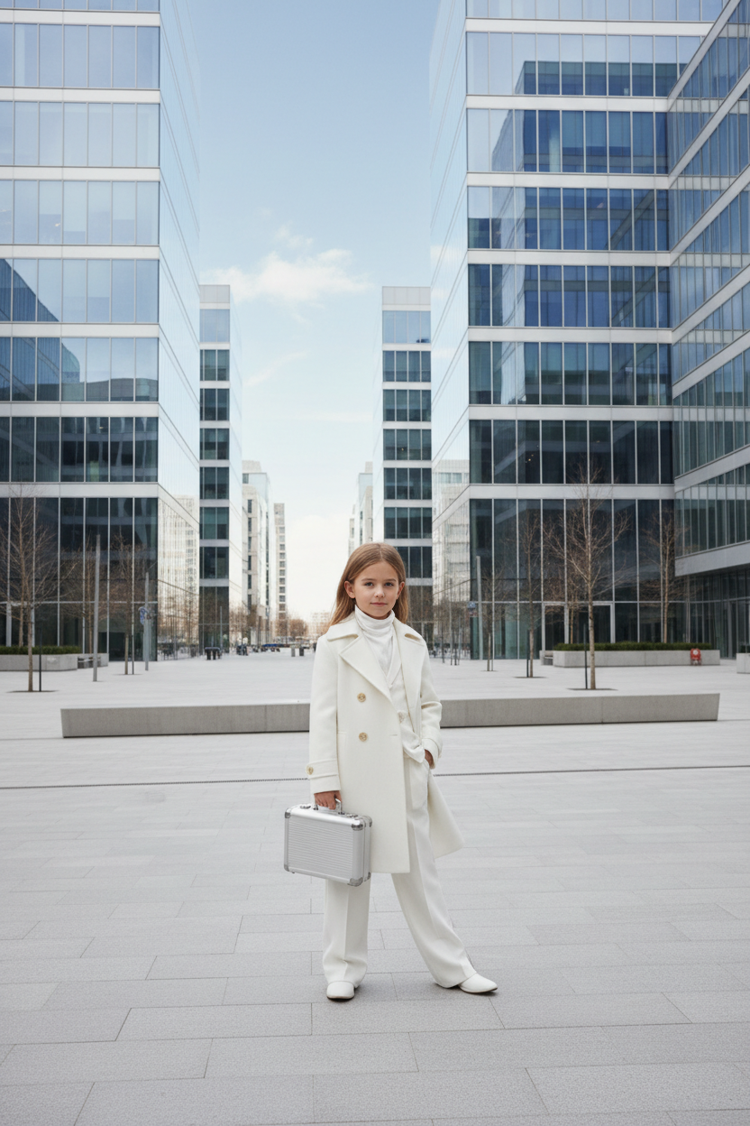 Children's White Clothes