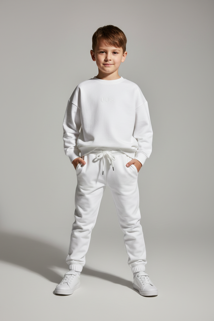 Children's Joggers White