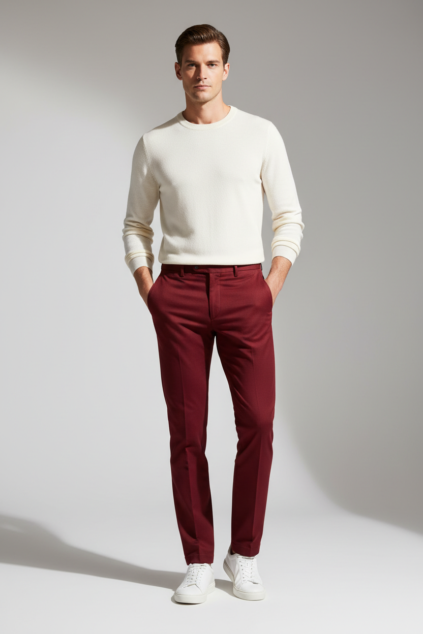 Men's Chinos Red