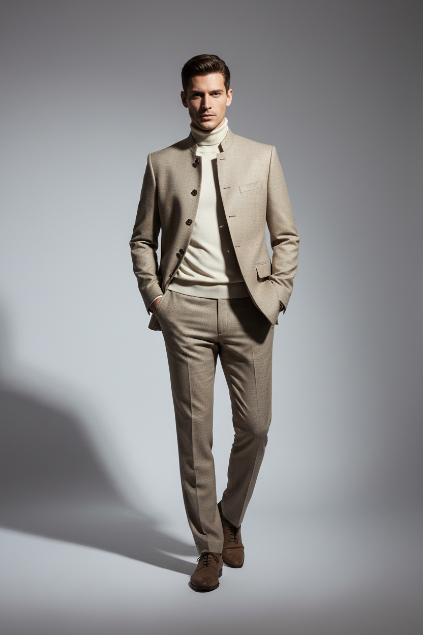 Men's Jacket Beige