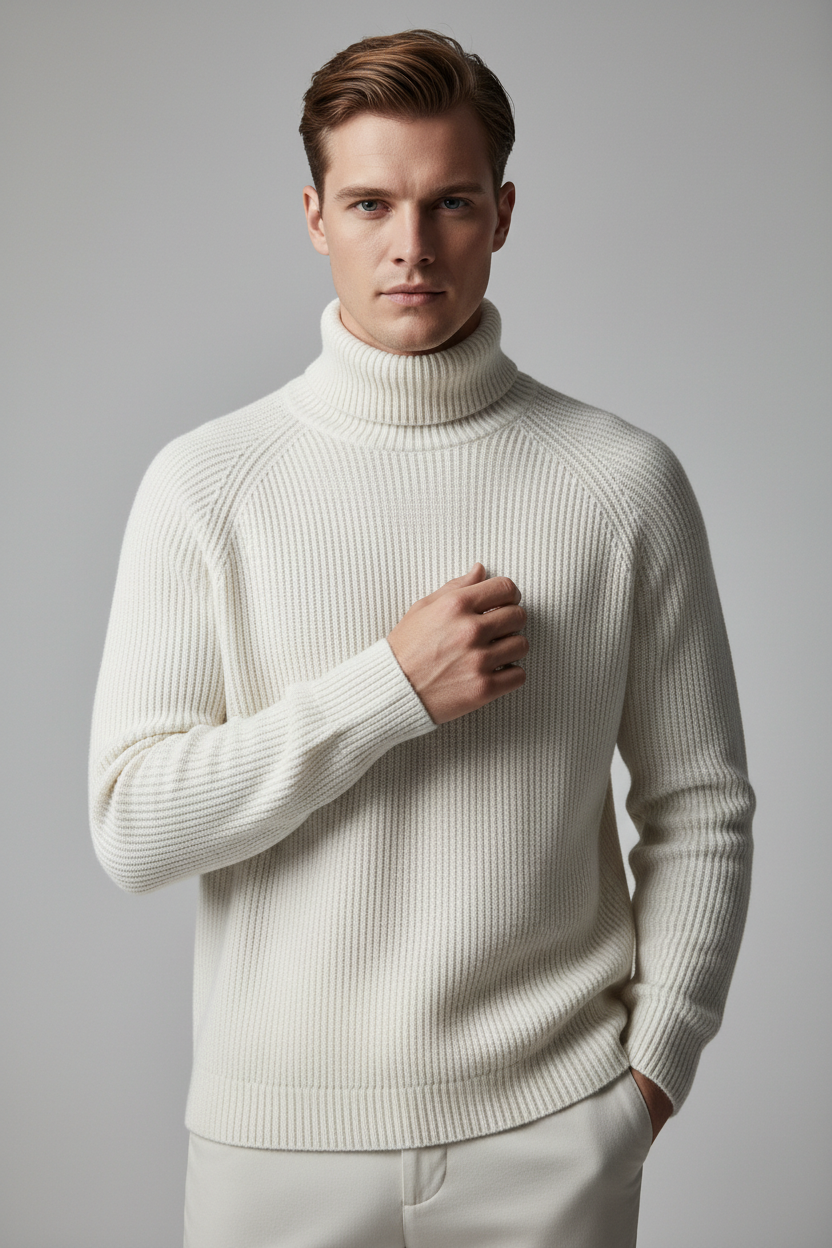 Men's Sweater White