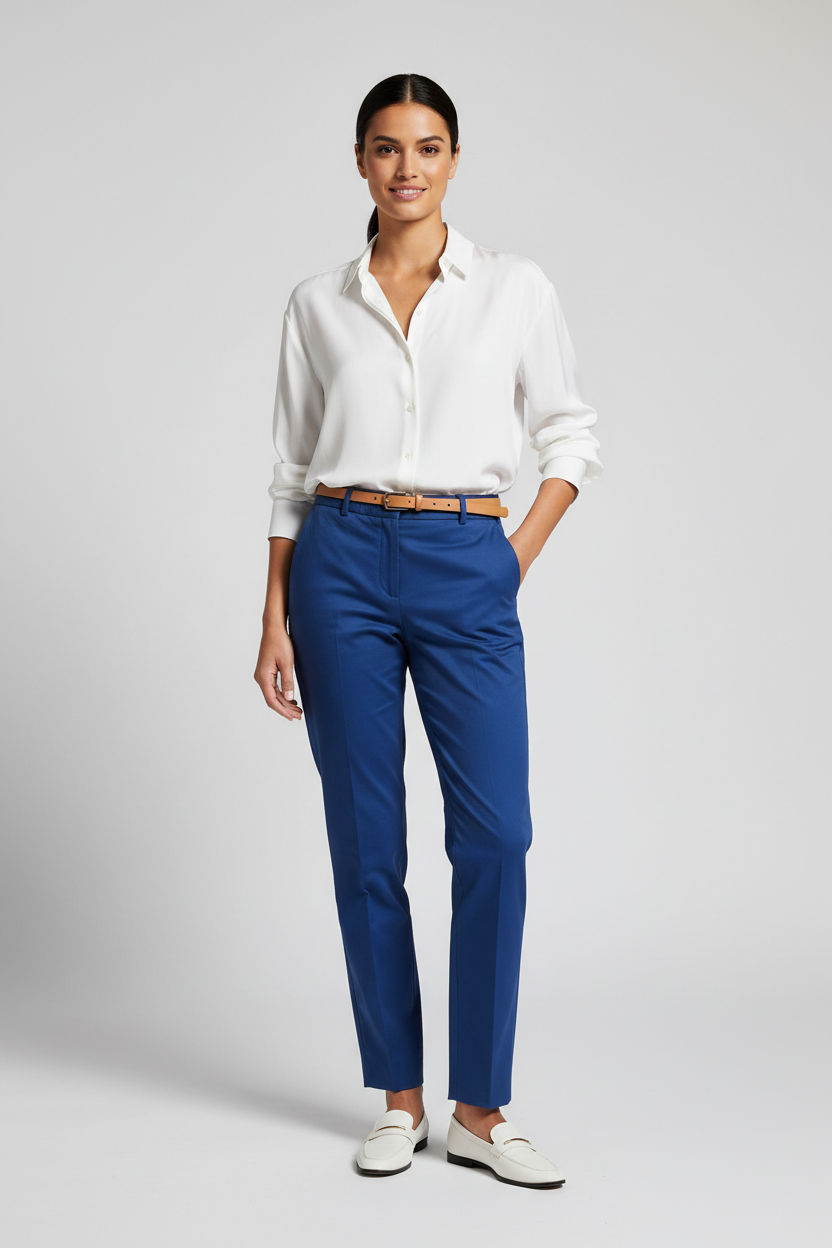Women's Chinos Blue