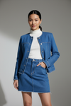 Women's Mini Skirt Blue